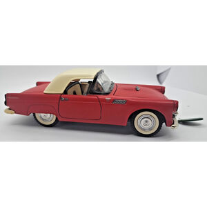 SS 7714 Sunnyside 1955 Red Ford Thunderbird Diecast Toy Model 1/24 Scale